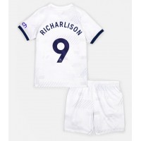 Stroje piłkarskie Tottenham Hotspur Richarlison #9 Koszulka Podstawowej dla dzieci 2023-24 Krótki Rękaw (+ szorty)